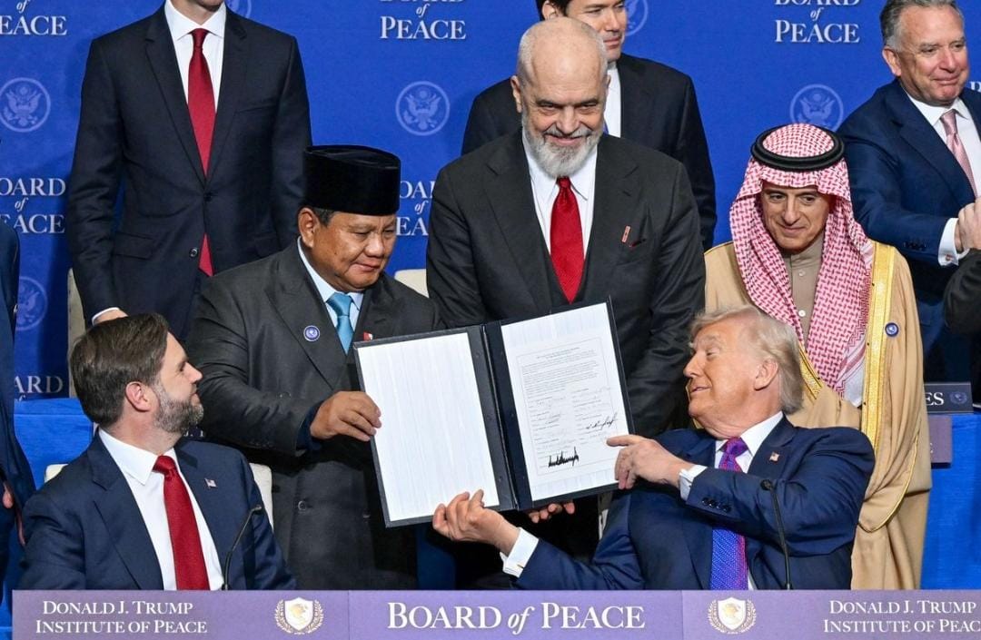 Media Asing Soroti Prabowo Tolak Bayar Iuran Board of Peace Rp 17 T