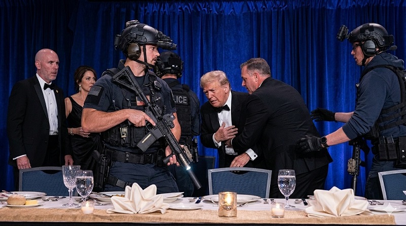 Breaking News! Donald Trump Selamat Dalam Insiden Penembakan di Gedung Putih