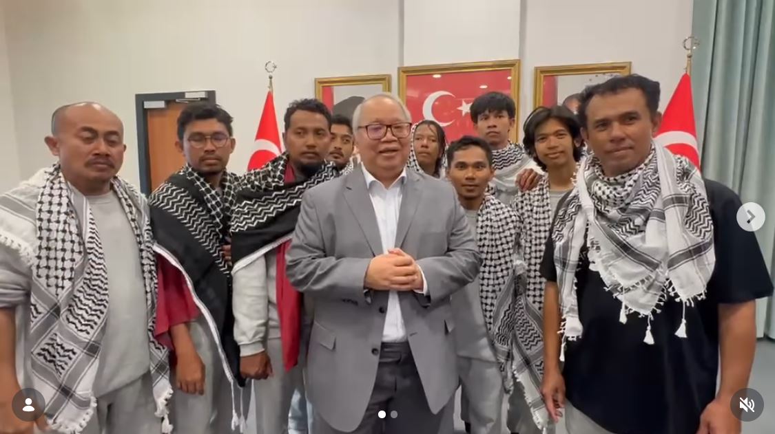 KJRI Istanbul: 9 WNI Relawan GSF Alami Kekerasan Fisik, Ditendang-Disetrum Tentara Israel