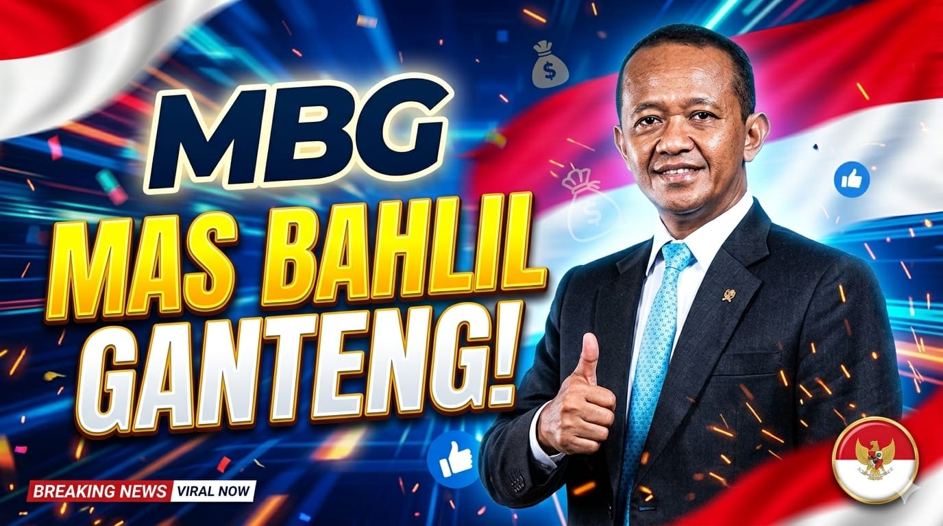 Viral Jingle “MBG, Mas Bahlil Ganteng”, Ini Respons Golkar!