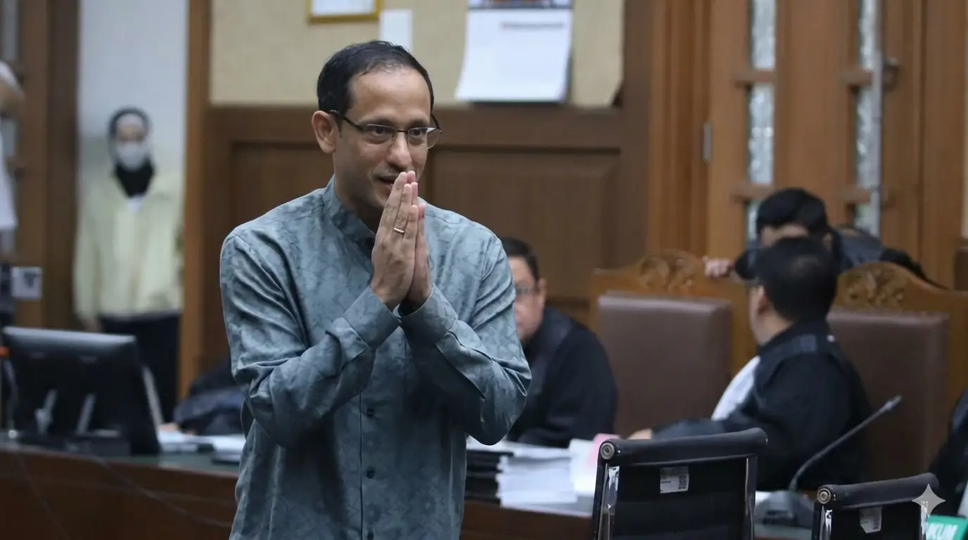 Nadiem Dilarikan ke IGD Usai Sidang, Kini Dirawat di Rumah Sakit