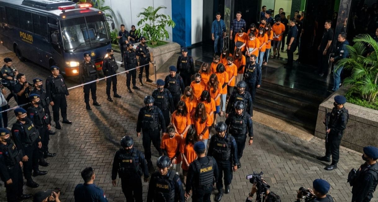 WNI Terlibat Judol Jaringan Internasional di Hayam Wuruk Jakarta Pernah Kerja di Kamboja