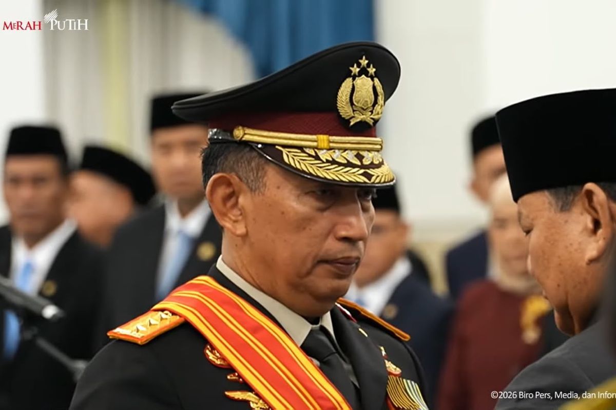 Listyo Sigit Dilantik Jadi Kepala KSP usai Dicopot dari Kapolri