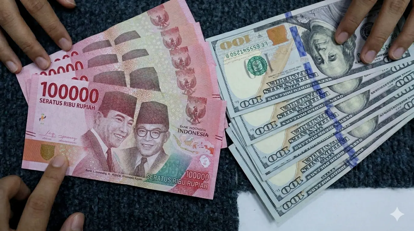 Rupiah Tersungkur ke Level Rp 17.430 per Dollar AS Pagi Ini!