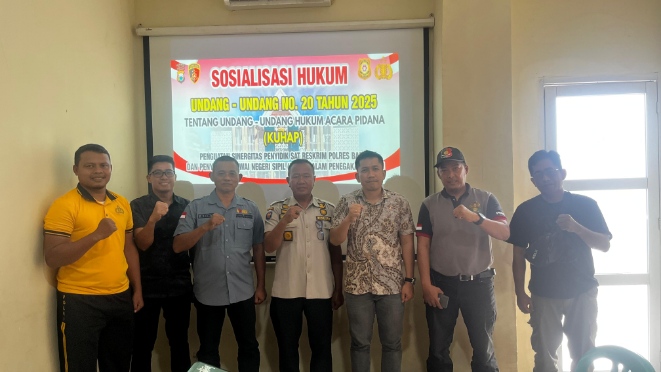 Satreskrim Barru Bedah KUHAP 2025 dalam Forum Bersama PPNS